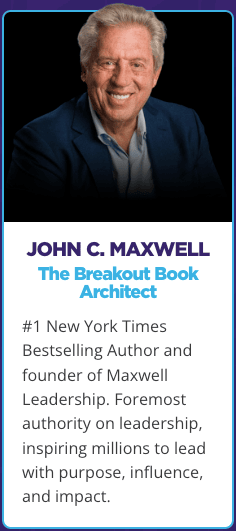 John Maxwell live at Maxwell BookCamp 2025, sharing financial and leadership strategies on December 4-5