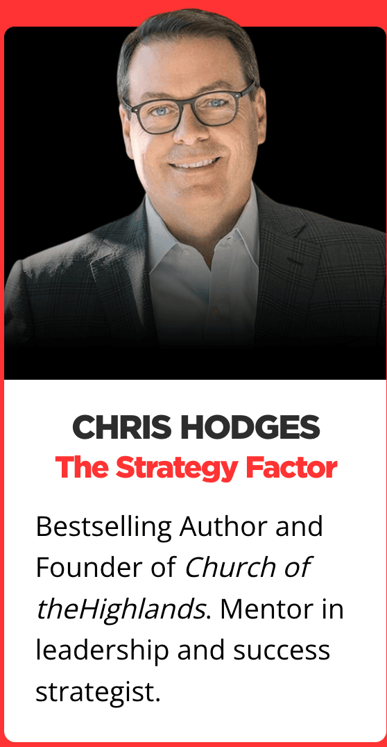 Chris Hodges teaching faith-based leadership at Alabama’s premier business event on March 14